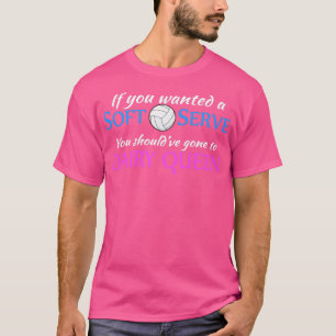 Volleyball-cadeaubonteam voor vrouwen — Zacht T-shirt