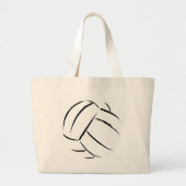 Volleyball Canvas Canvas tas (Voorkant)