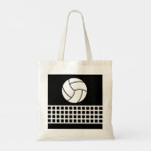 Volleyball Canvas tas (Achterkant)