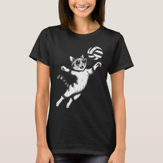 Volleyball Cat T-shirt