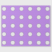 Volleyball Chevron Aangepaste kleurenwrapppapier Cadeaupapier (Vlak)