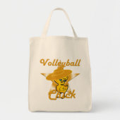 Volleyball Chick #10 Tote Bag (Voorkant)