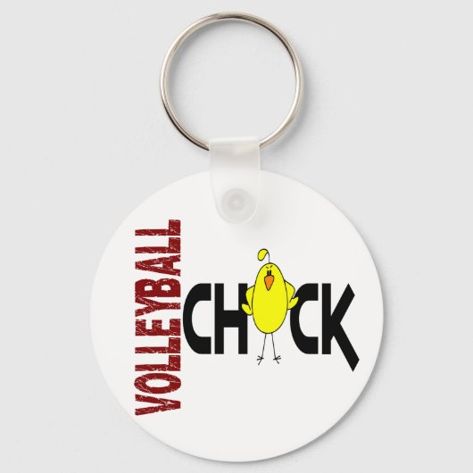 Volleyball Chick 1 Sleutelhanger (Voorkant)