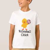 Volleyball Chick Kinder T-shirt (Voorkant)
