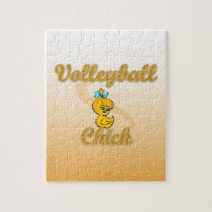 Volleyball Chick Legpuzzel