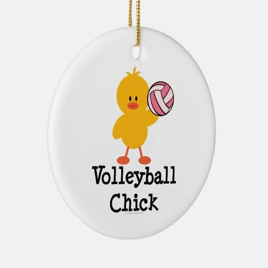 Volleyball Chick Ornament (Rechts)