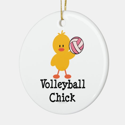 Volleyball Chick Ornament (Links)