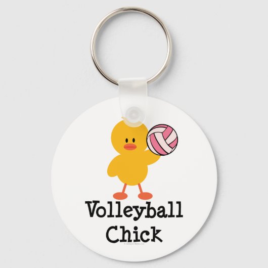 Volleyball Chick Sleutelhanger (Voorkant)