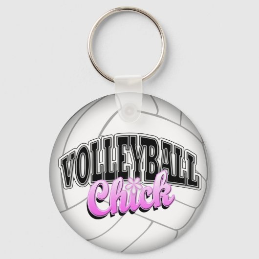 Volleyball Chick Sleutelhanger (Voorkant)