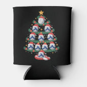 Volleyball Christmas Tree Lights Sports Player  Blikjeskoeler (Voorkant)