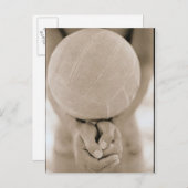 Volleyball Close-up Briefkaart (Voorkant / Achterkant)