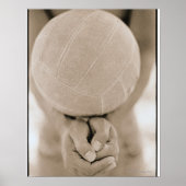 Volleyball Close-up Poster (Voorkant)