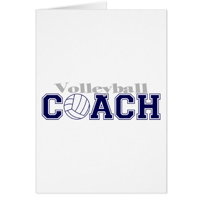 Volleyball Coach (Voorkant)