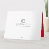 Volleyball Coach Dank je Bedankkaart (Achterkant)