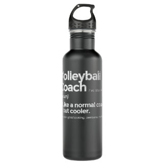 Volleyball Coach Definition Funny Gift  Waterfles