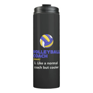 Volleyball Coach Definition Thermosbeker