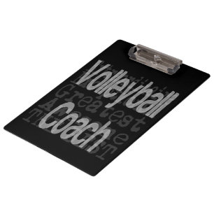 Volleyball Coach Extraordinaire Klembord