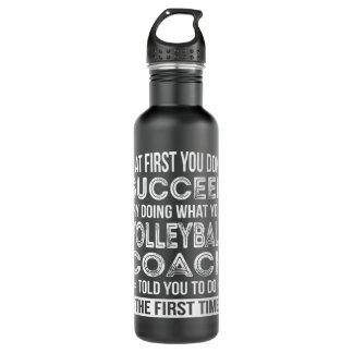 Volleyball Coach Gift Funny Bedankt cadeau Waterfles