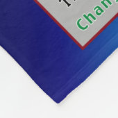 Volleyball Coach Gift Ideeën, Foto, Spelnamen Fleece Deken (Hoek)