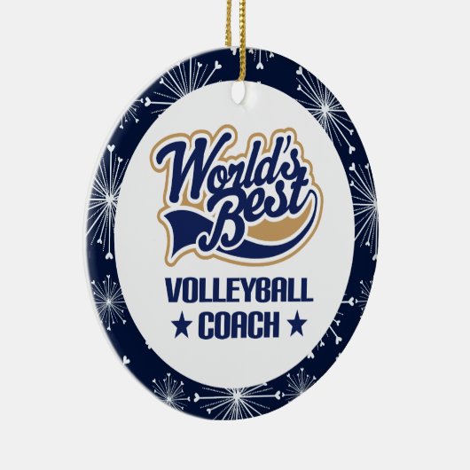 Volleyball Coach Gift Ornament (Rechts)