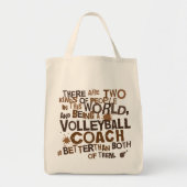 Volleyball Coach Gift Tote Bag (Voorkant)