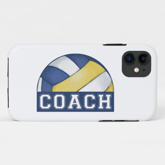 Volleyball Coach iPhone 5/5S Hoesje (Achterkant (horizontaal))
