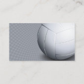 Volleyball Coach | Lessen voor de praktijkervaring Visitekaartje (Achterkant)