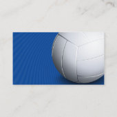 Volleyball Coach | Lessen voor de praktijkervaring Visitekaartje (Achterkant)