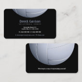 Volleyball Coach | Lessen voor de praktijkervaring Visitekaartje (Voorkant / Achterkant)