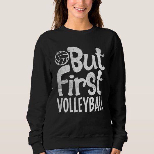 Volleyball Coach Like A Normal Coach But Cooler Trui (Voorkant)