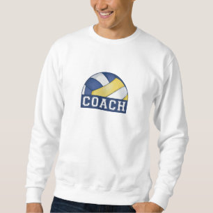 Volleyball Coach Mannen Basic Sweatshirt