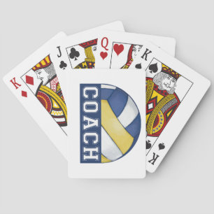 Volleyball Coach Pokerkaarten