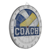Volleyball Coach ProprofilInk Dart Board Dartbord (Voorkant Links)