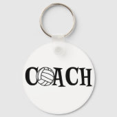 Volleyball Coach Sleutelhanger (Voorkant)