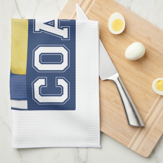 Volleyball Coach Theedoek (Quarter Fold)