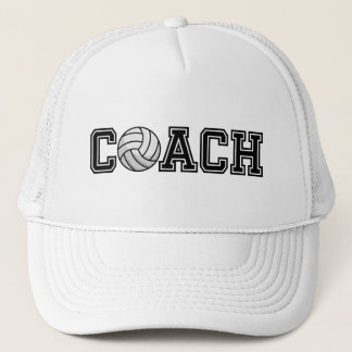 Volleyball Coach Typografie Grafisch trucker Trucker Pet