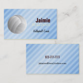 Volleyball Coach-Visitekaartjes Visitekaartje (Voorkant / Achterkant)