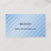 Volleyball Coach-Visitekaartjes Visitekaartje (Achterkant)