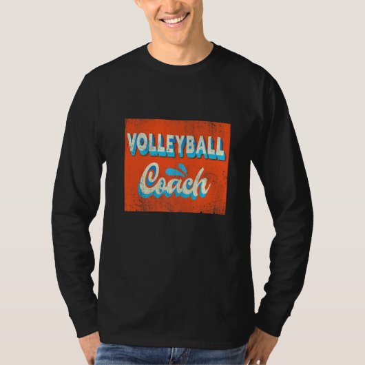 Volleyball Coach Volleybalteam T-shirt (Voorkant)