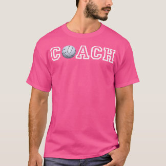 Volleyball Coach-waardering voor touringcars T-shirt