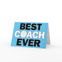 Volleyball Coaches "Beste coach Ever" Aangepaste k