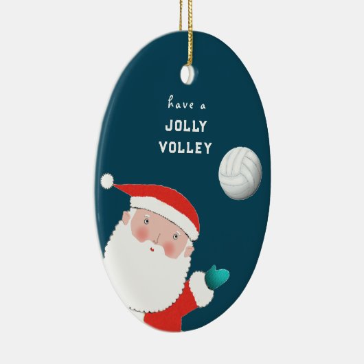 Volleyball Collectible Keramisch Ornament (Rechts)