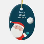 Volleyball Collectible Keramisch Ornament (Voorkant)