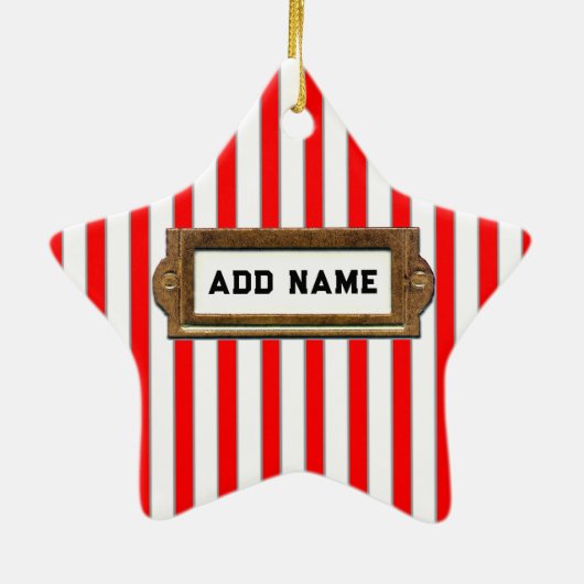 Volleyball Collectible Keramisch Ornament (Achterkant)