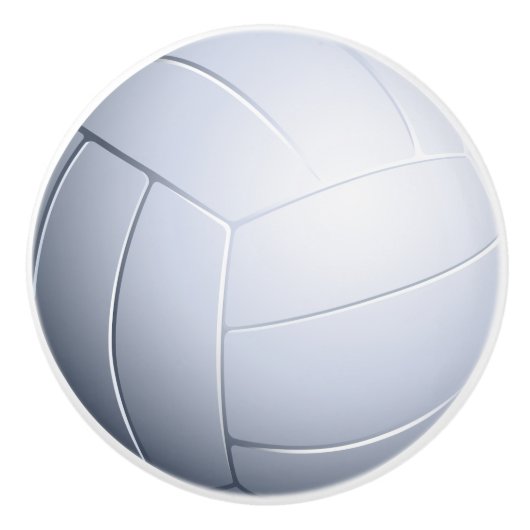 Volleyball | Cool Sport Gift Keramische Knop (Voorkant)