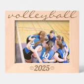 Volleyball custom year minimalist  gegraveerde lijstjes
