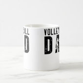 Volleyball Dad For Men Family Matching Funny Volle Koffiemok (Center)