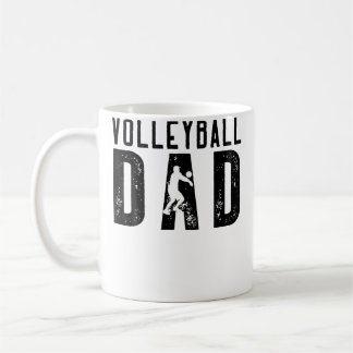 Volleyball Dad For Men Family Matching Funny Volle Koffiemok
