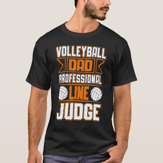 Volleyball Dad Professional Line Rechter T-shirt (Voorkant)