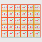 Volleyball Dech the Halls kerstwrapping paper Cadeaupapier